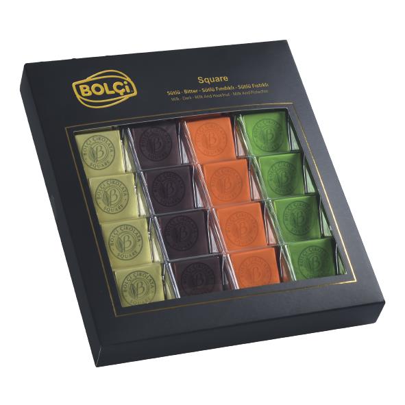 Bizde Gold Kare Madlen Çikolata
